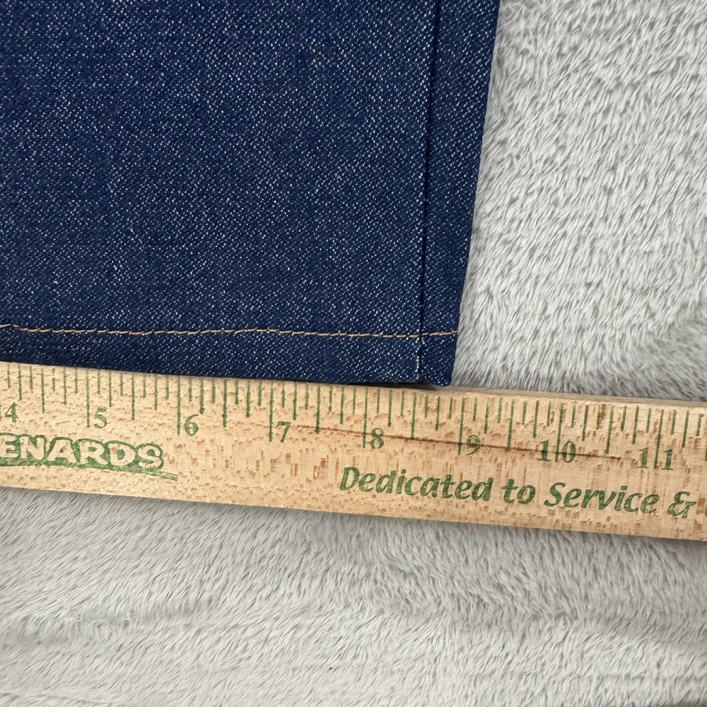 Wrangler Cowboy Cut Slim Fit Jeans Mens 34x30 Dark Wash Indigo 936DEN Denim NWT - Picture 14 of 16